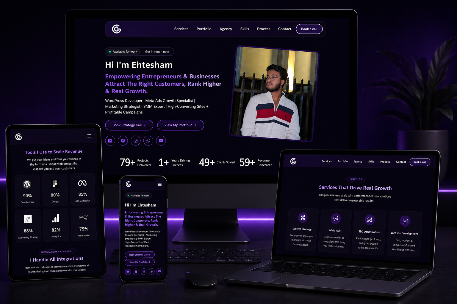 Ehtesham Ahmed Digital – Personal Brand Website Ehtesham Ahmed Digital – Personal Brand Website