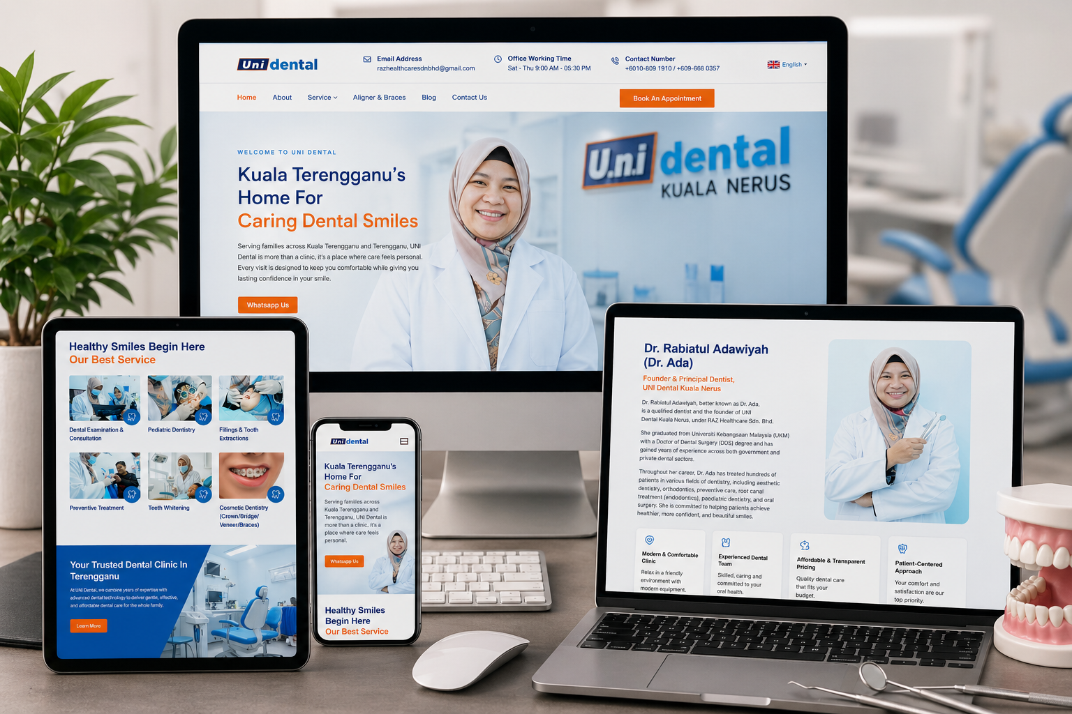 Uni Dental – Healthcare Website Uni Dental – Healthcare Website