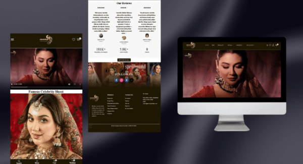 Momtaz Jewellery – Ecommerce Website
