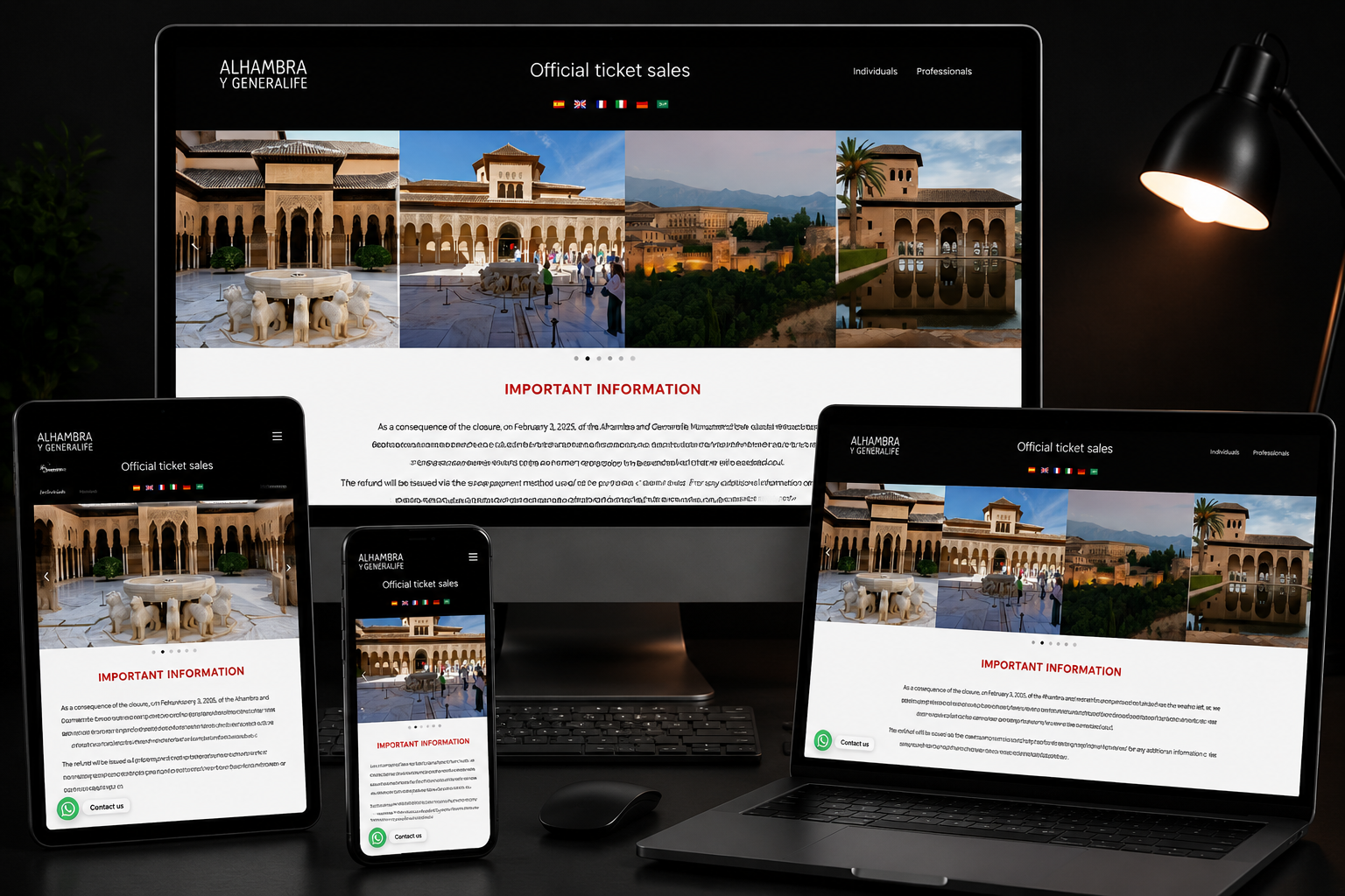 Alhambra Patronato – Cultural Heritage & Visitor Experience Platform