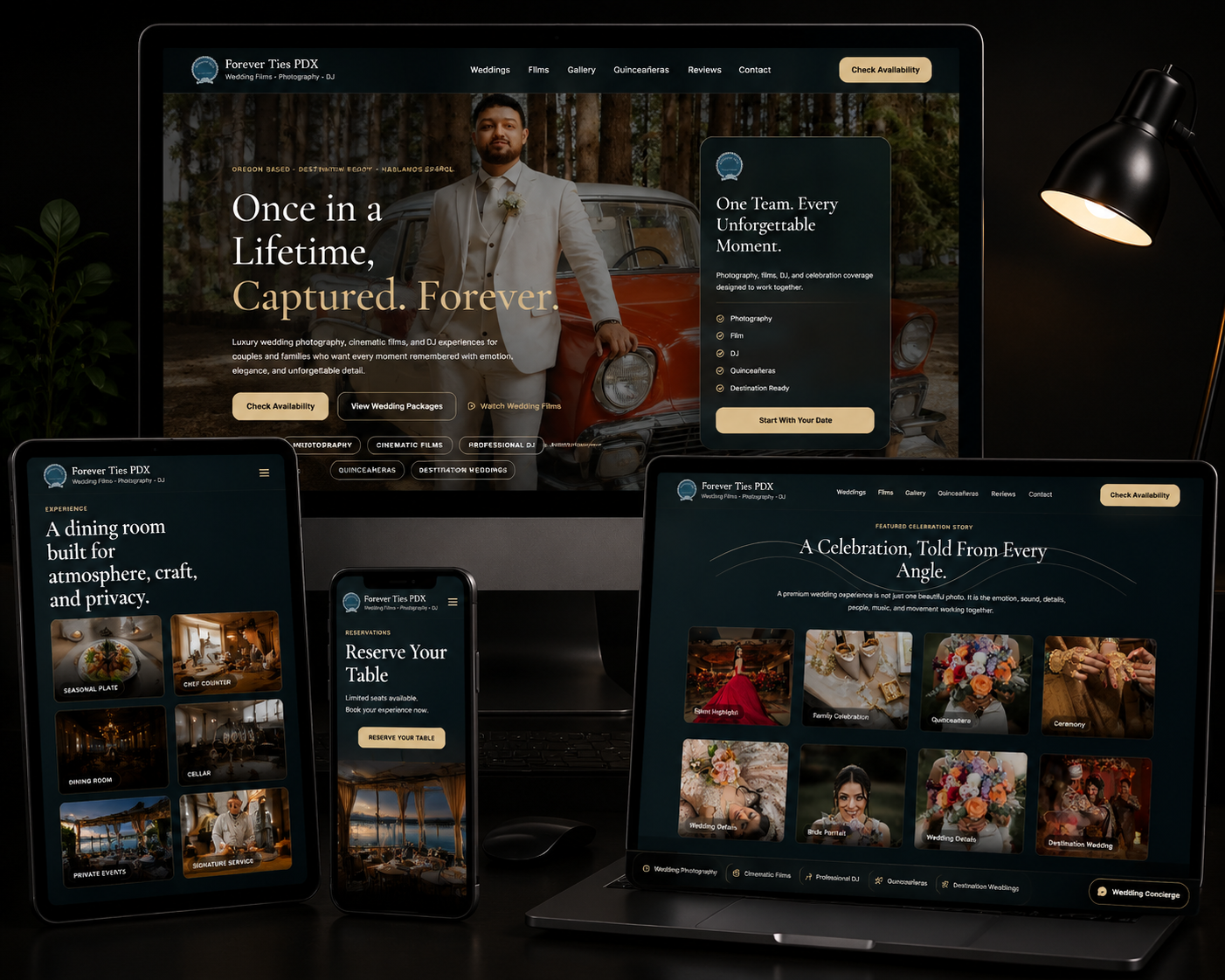 Forever Ties PDX – Wedding Photography & Cinematography Platform
